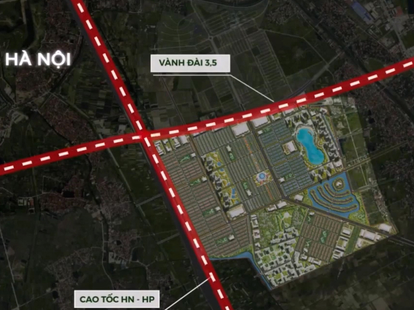 Nằm gần tuyến đường Metro số 8 dễ dàng kết nối với quận Hà Đông